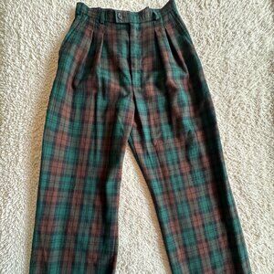 Vintage Yves Saint Laurent Rive Gauche Flannel Wool Trousers